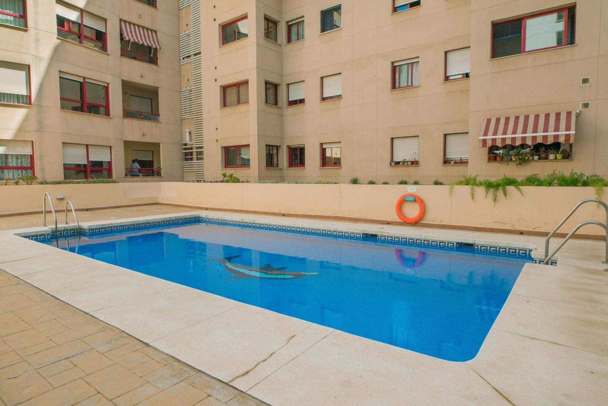 Malaga Estacion Ave Playa Apartment Exterior foto